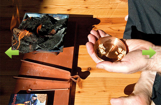 Durchführung Agnihotra (6)