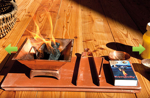 Durchführung Agnihotra (5)